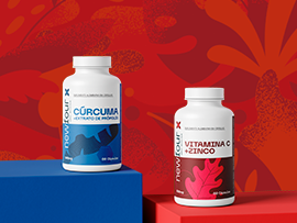 Cúrcuma + Extrato de Própolis e Vitamina C + Zinco