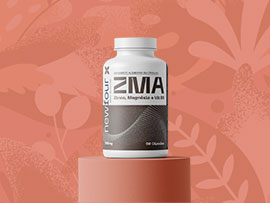 ZMA (Zinco, Magnésio, Vit B6) 500mg